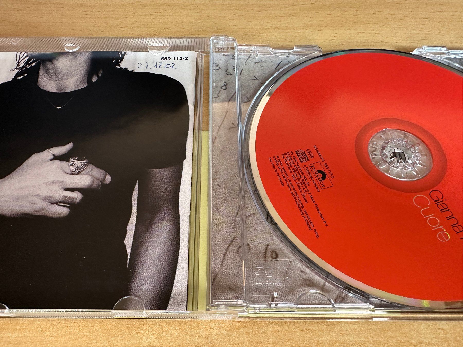 CD: S7 Gianna Nannini – Cuore – Usato da Rikon im Tösstal venduto da Alpenmutz 2