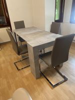 Esstisch Set + 4 Designer Stühle 🪑 – verlängerung bis 252cm