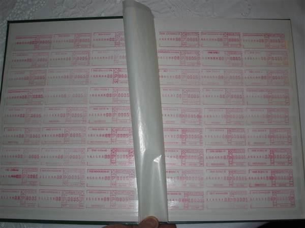 Alben: Album mit 350 Schalterfreistempel – Gebraucht aus Winterthur von Kyoung 1