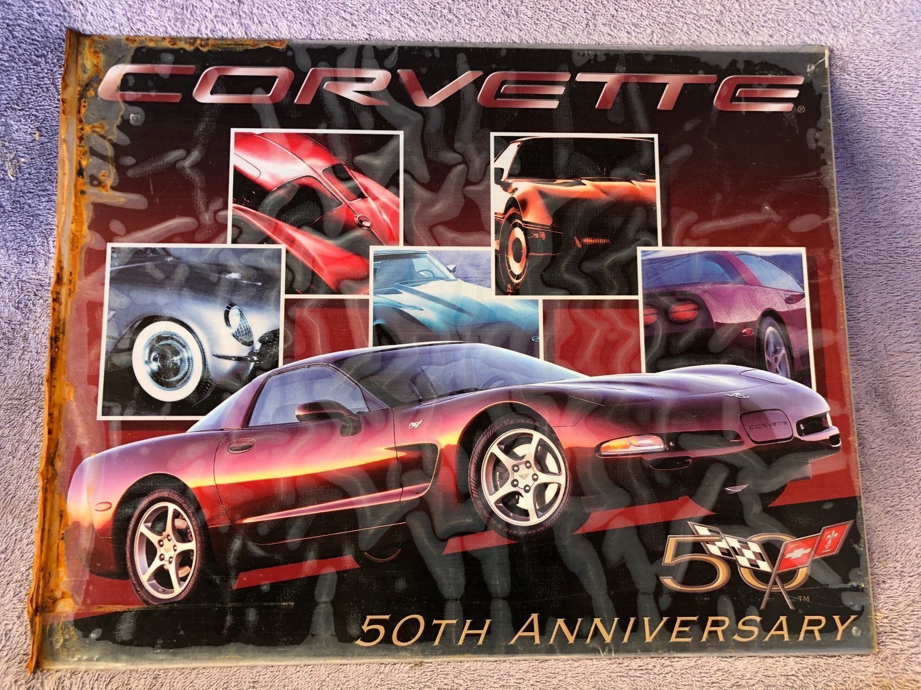 Insegne: Corvette 50th anniversary c1c2 c3 c4 c5 – Nuovo (secondo la descrizione) da Reinach AG venduto da rares75