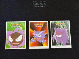 Pokémon Dunkin Boomer 2000 – Gastly Haunter Gengar Set