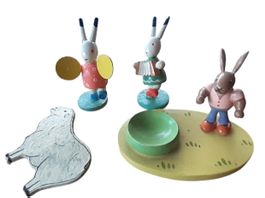Figuren Osterhasen Erzgebirge
