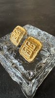Boucles d'oreilles vintage Givenchy dorées