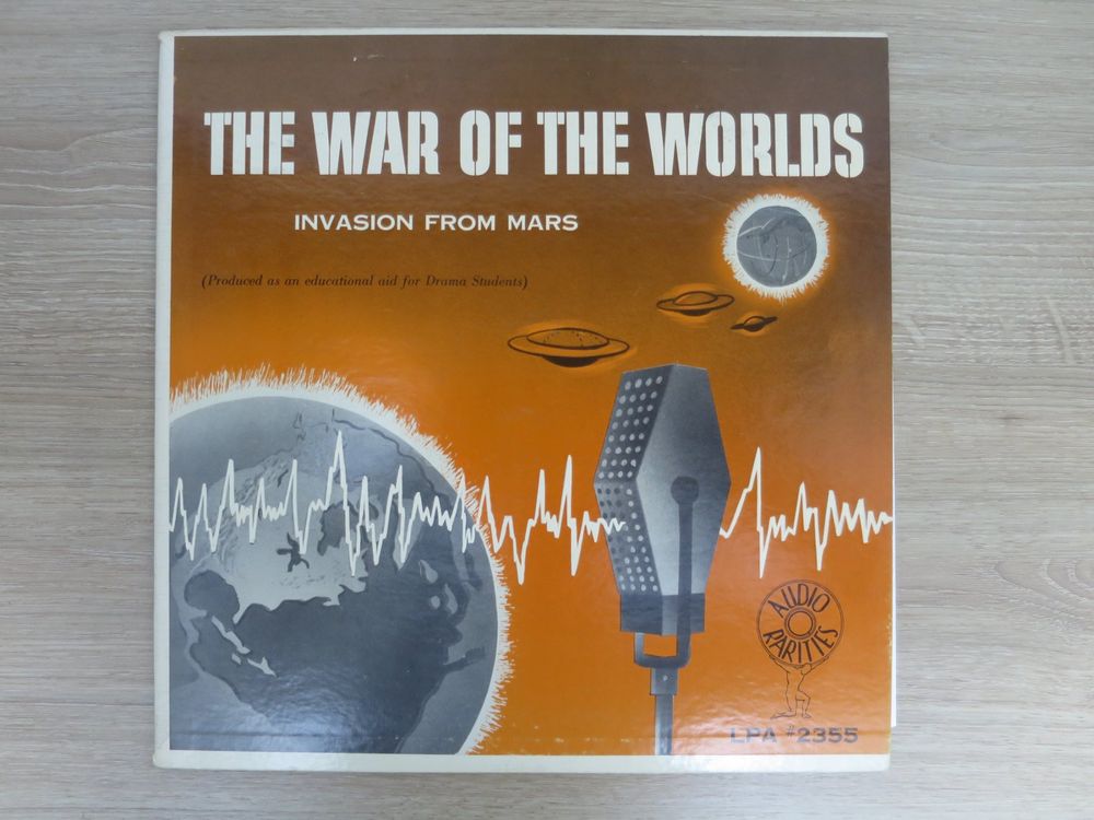 Orson Welles – The War Of The Worlds (Invasion...) (Vinyl) (Gebraucht) in Esslingen für CHF 5.9 ...