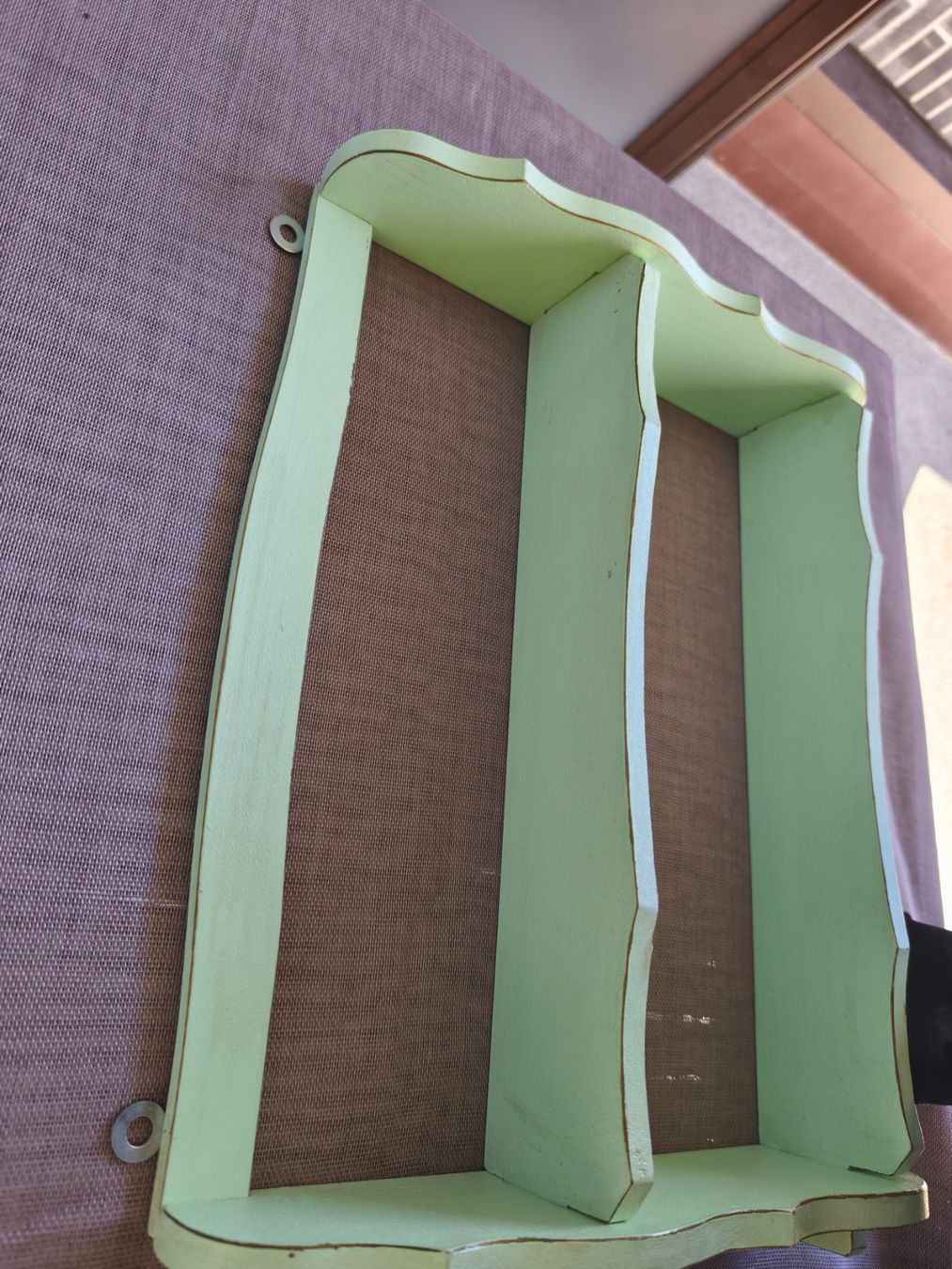 Regale: Gewürz Regal Mint shabby chic – Gebraucht aus Zürich von Jul69 7