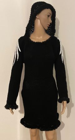 Kleid mit Kapuze Neu Grösse M