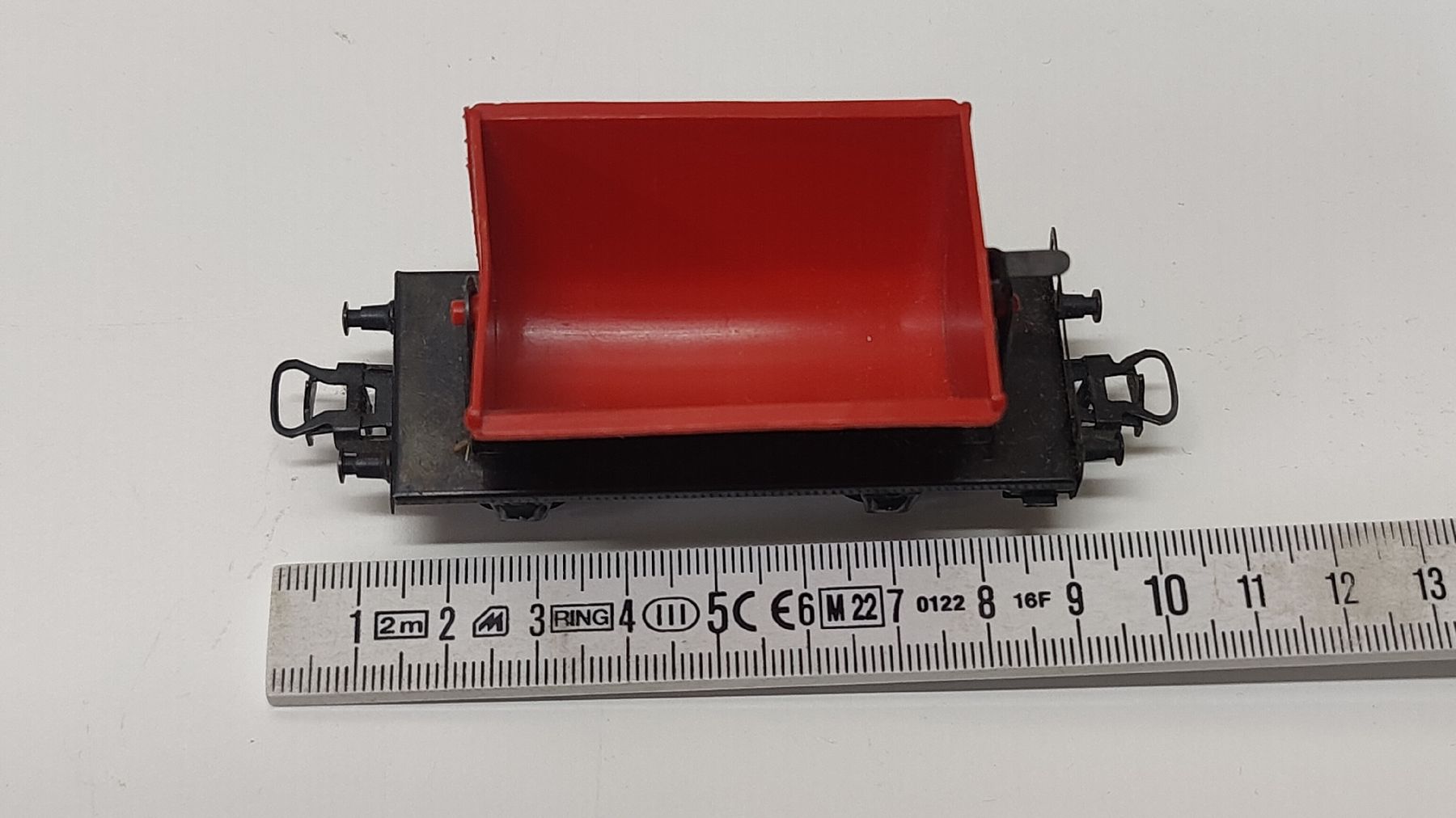 Märklin Modellini di ferrovie: Märklin Kippwagon H0 (L32) – Usato da Neuenhof venduto da bro_9zsg 7