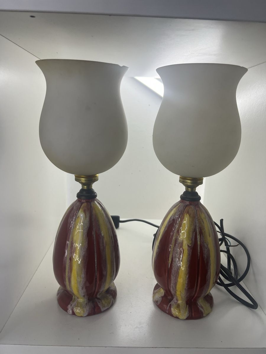 Lampade: 2 alte Lampen – Usato da Wettingen venduto da NickInc