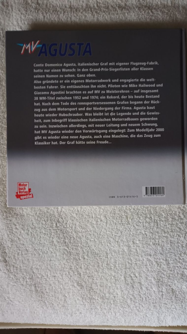 Bücher: MV Agusta – Gebraucht aus Reigoldswil von rocky037 1