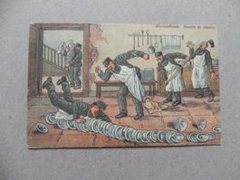 CH Humor Motiv Karte Miltär ca. 1925 Jos Schönenberger Nr.36