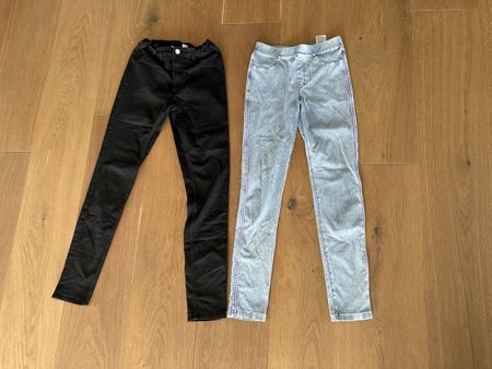 2x schöne Skinny Jeans Mädchen Gr. 164