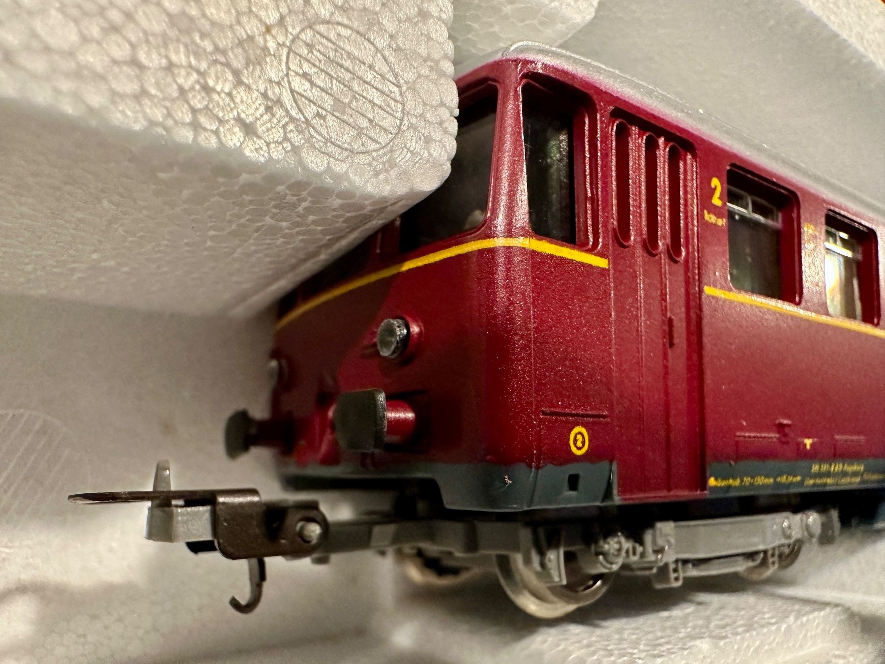 Lima Modellini di ferrovie: Lima 208037 LG Triebwagen DB H0 rot – Nuovo e nell'imballaggio originale da Burgdorf venduto da Gedora 3