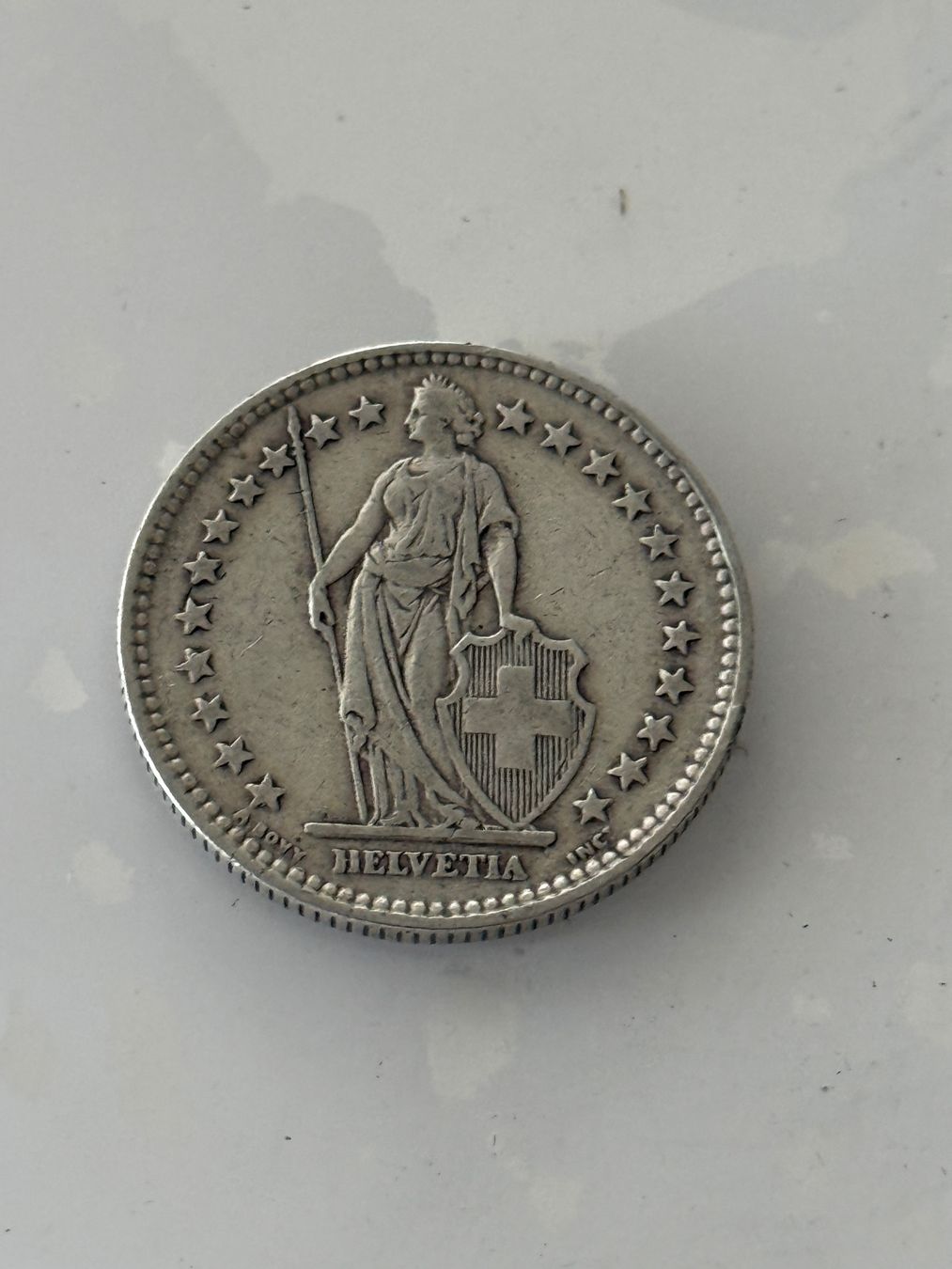 Tutti le monete: 2 Franken 1937  Rar – Usato da Wallisellen venduto da SWISS_SILVER1