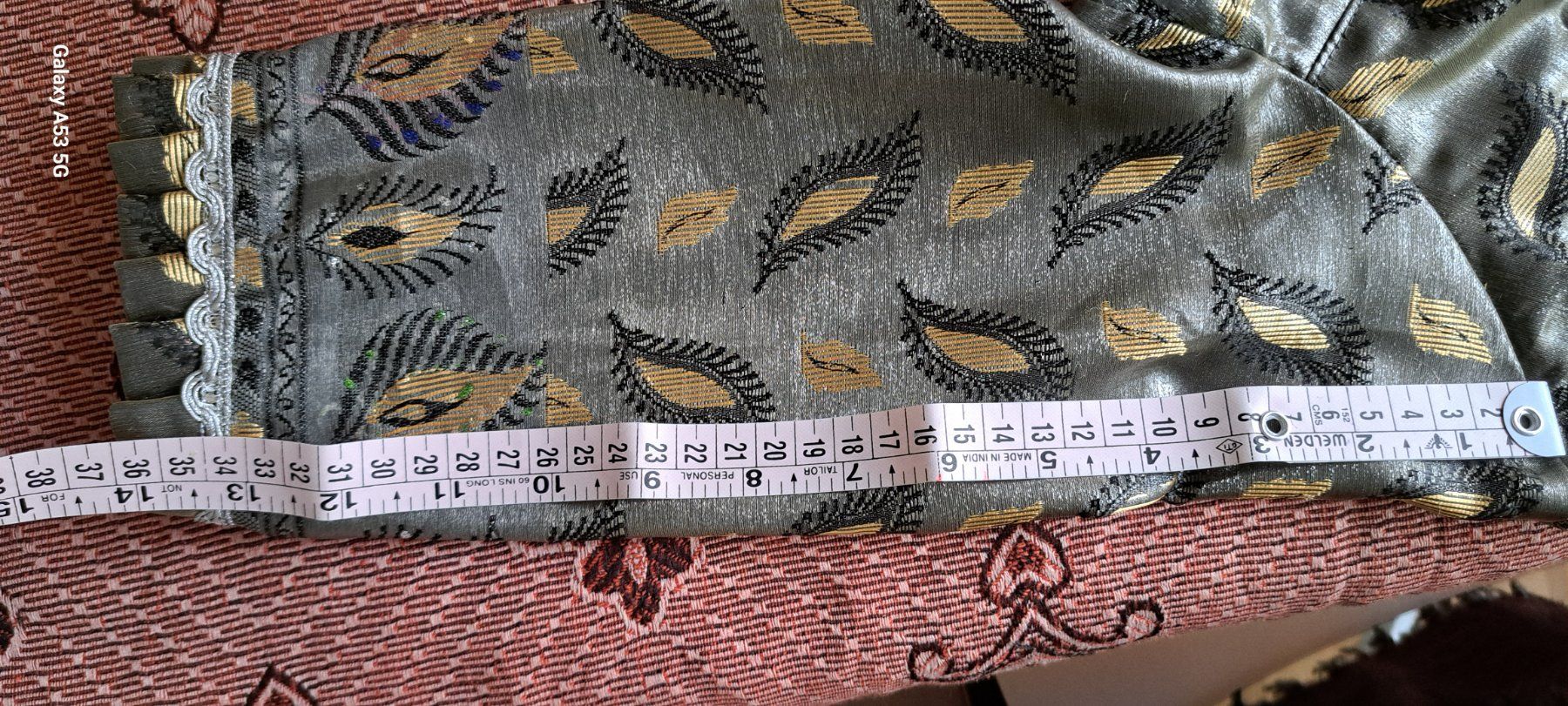 Camicette: Saree with blouse/sari – Usato da Bern venduto da mahilini 6