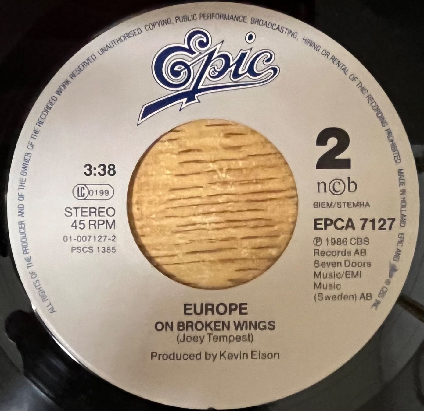 Schallplatten: EUROPE - THE FINAL COUNTDOWN – Gebraucht aus Bussigny von  3
