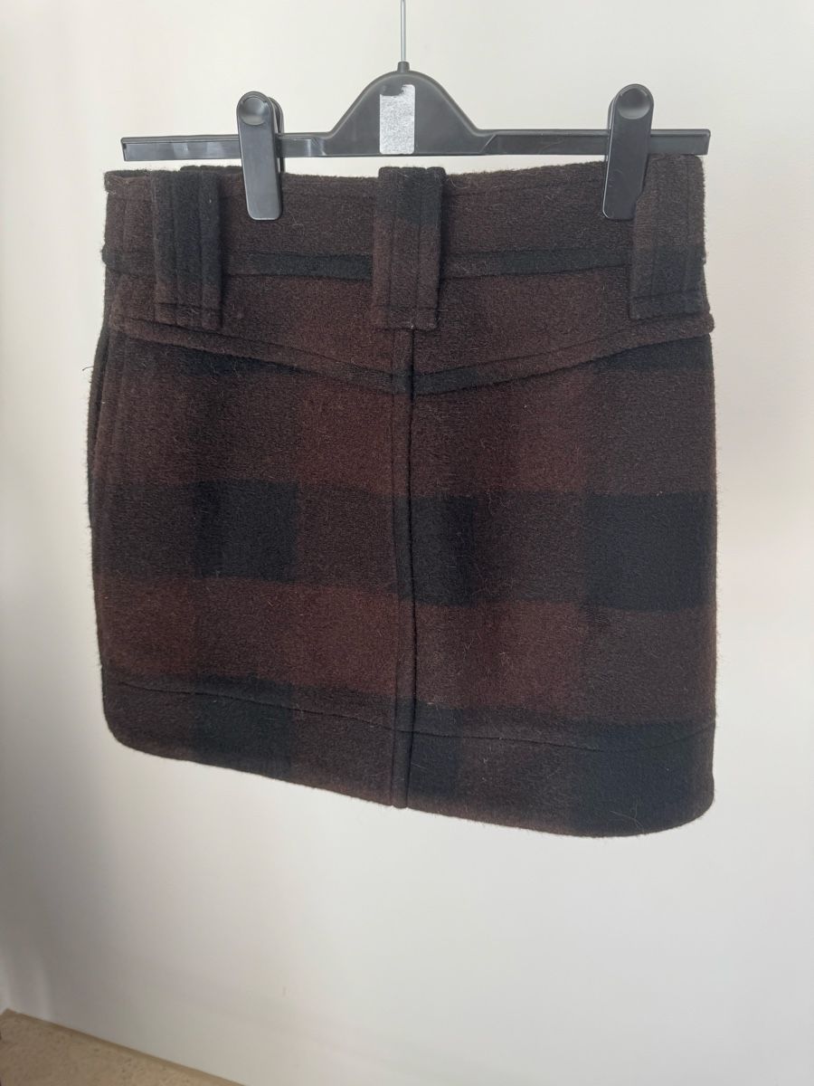 Ganni Gonne: GANNI Checked Wool-Blend Minirock – Nuovo (secondo la descrizione) da Zürich venduto da di_archive 5