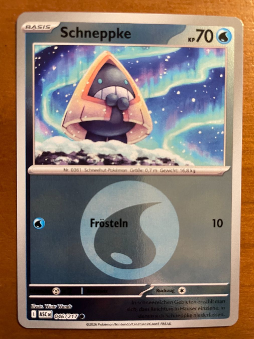 Pokémon Carte collezionabili: Pokemon Schneppke Reverse (Versand gratis) – Nuovo (secondo la descrizione) da Chur venduto da Angerson