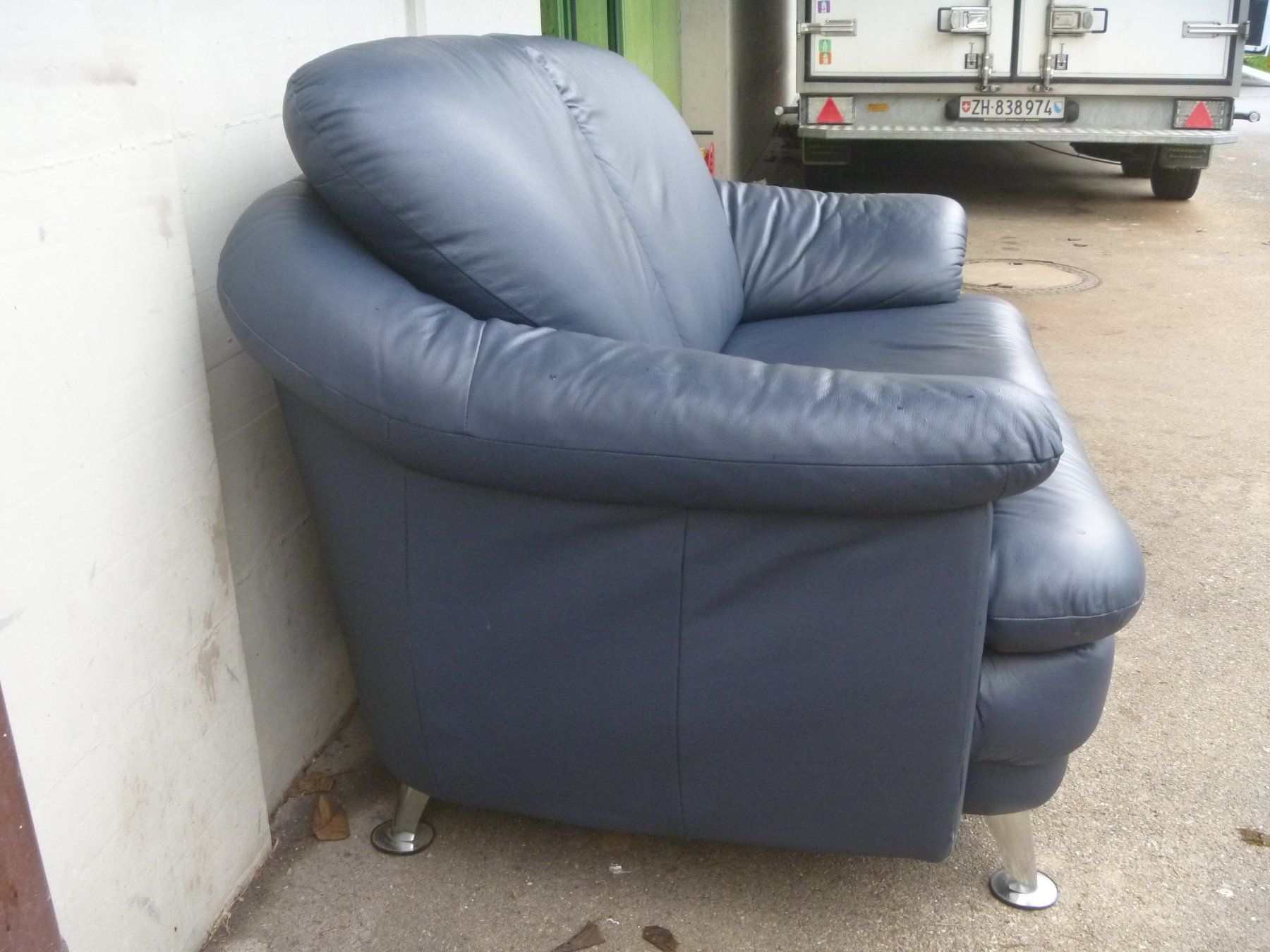 Divani: Ledersofa 2er Sofa – Usato da Rüti ZH venduto da baumchen 4