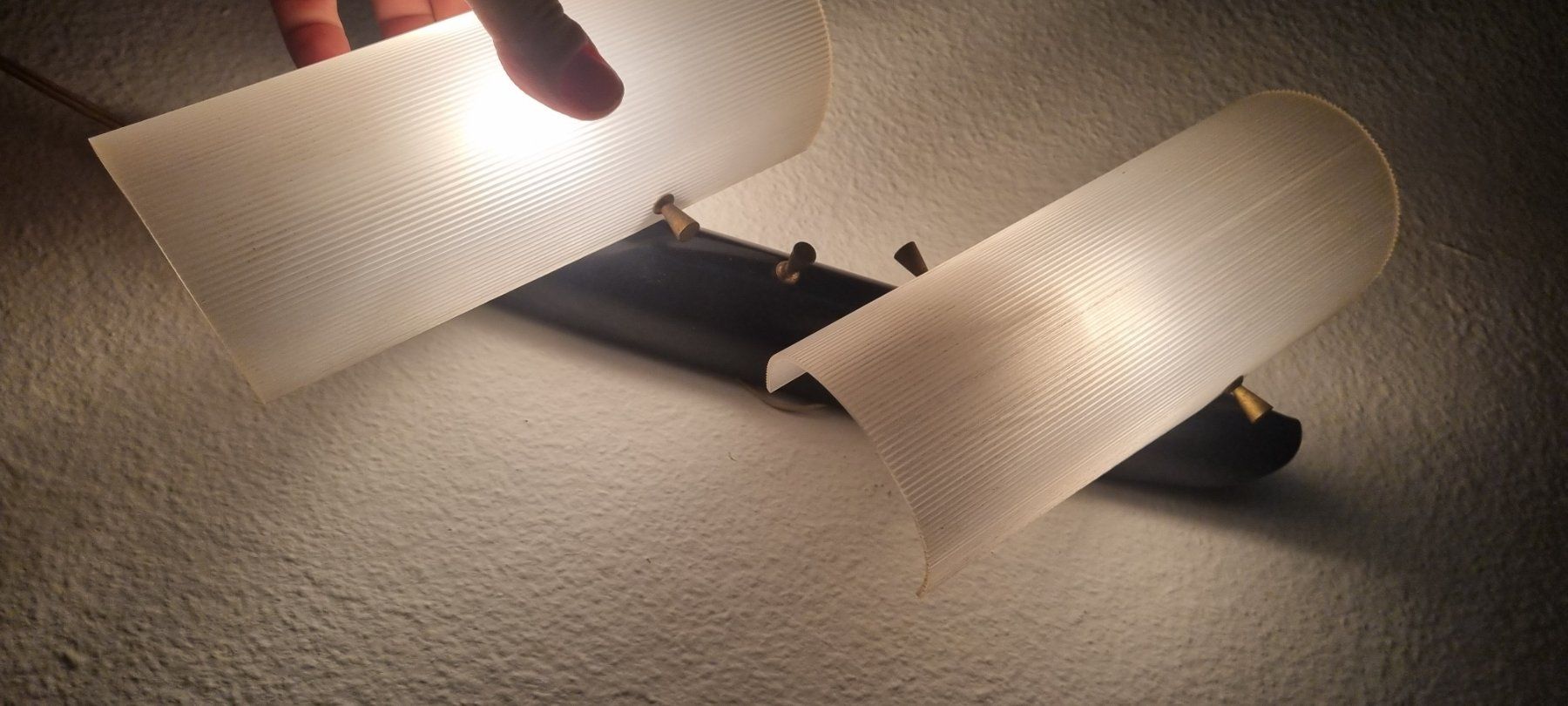 Lampen: 2 Wandlampe aus Frankreich – Gebraucht aus Basel von Jcva 5
