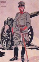 Schweizer Armee 1914, Felduniform Lieutenant (2102)