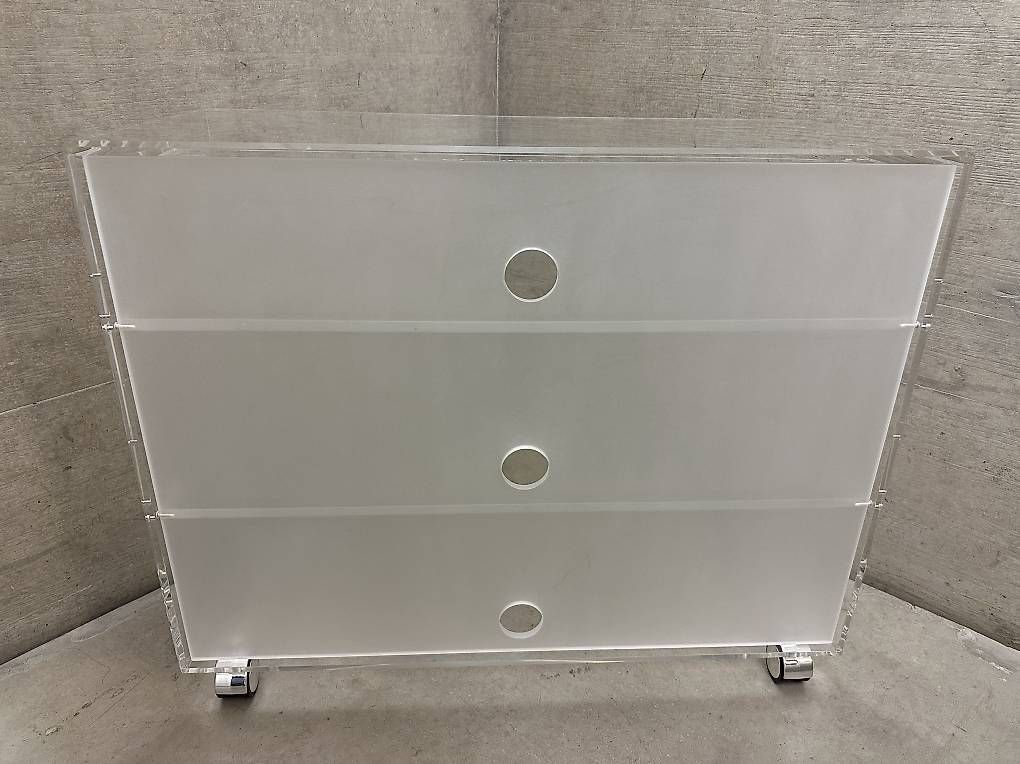 Sonstiges zum Kartsport: Media cart plexiglass vintage 🤍 Rollmöbel TV Plexiglas – Gebraucht aus Zuerich von mas925 6