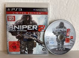 Spiel Sniper Ghost Warrior 2 Limited Edition PS3 Konsole