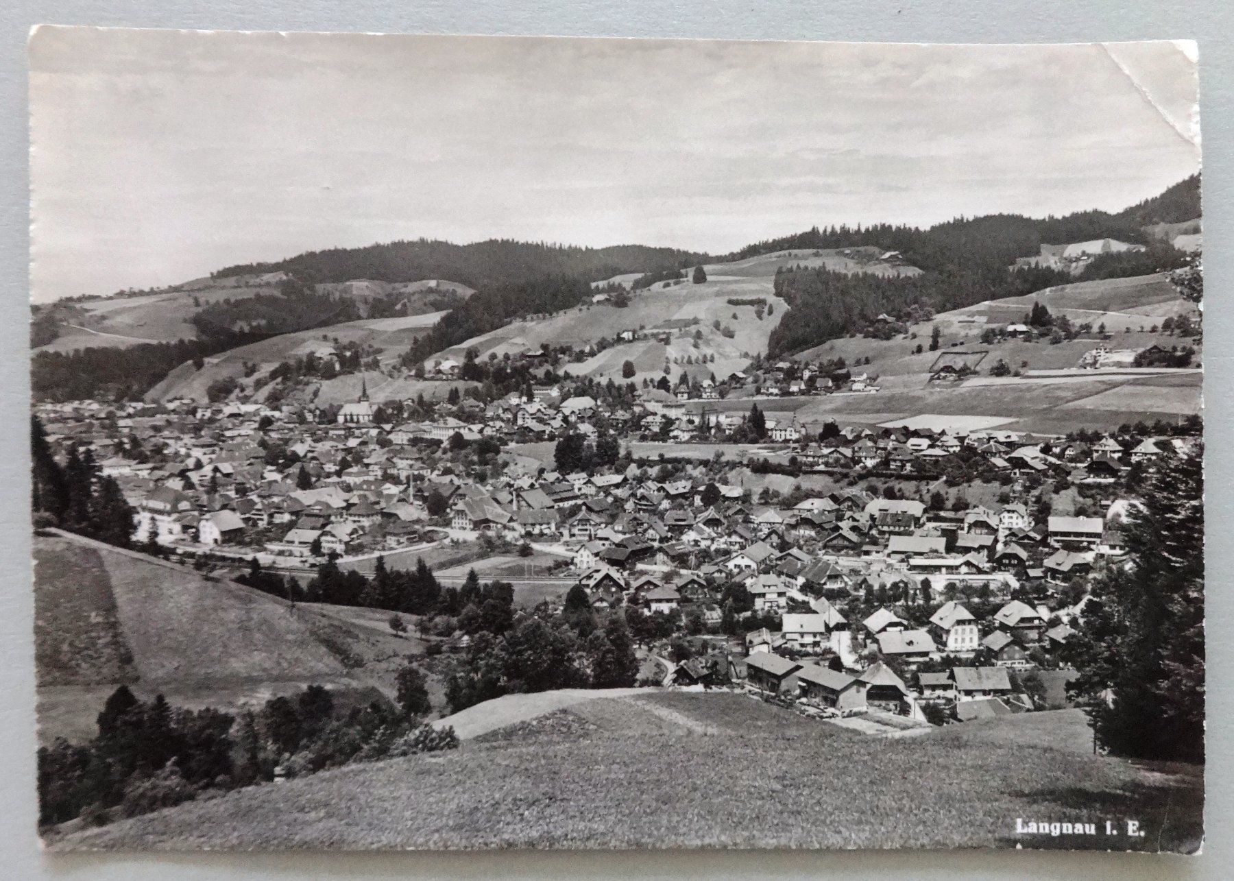 Ansichtskarten: Langnau i. E. – Defekt aus Fétigny von Billy2miny