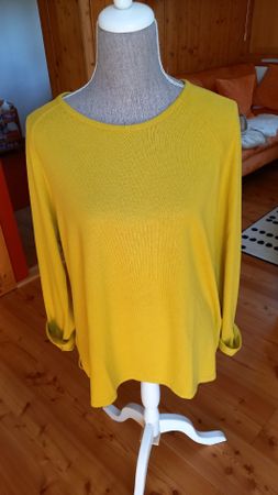 Opus Pullover, Grösse 40, Senfgelb