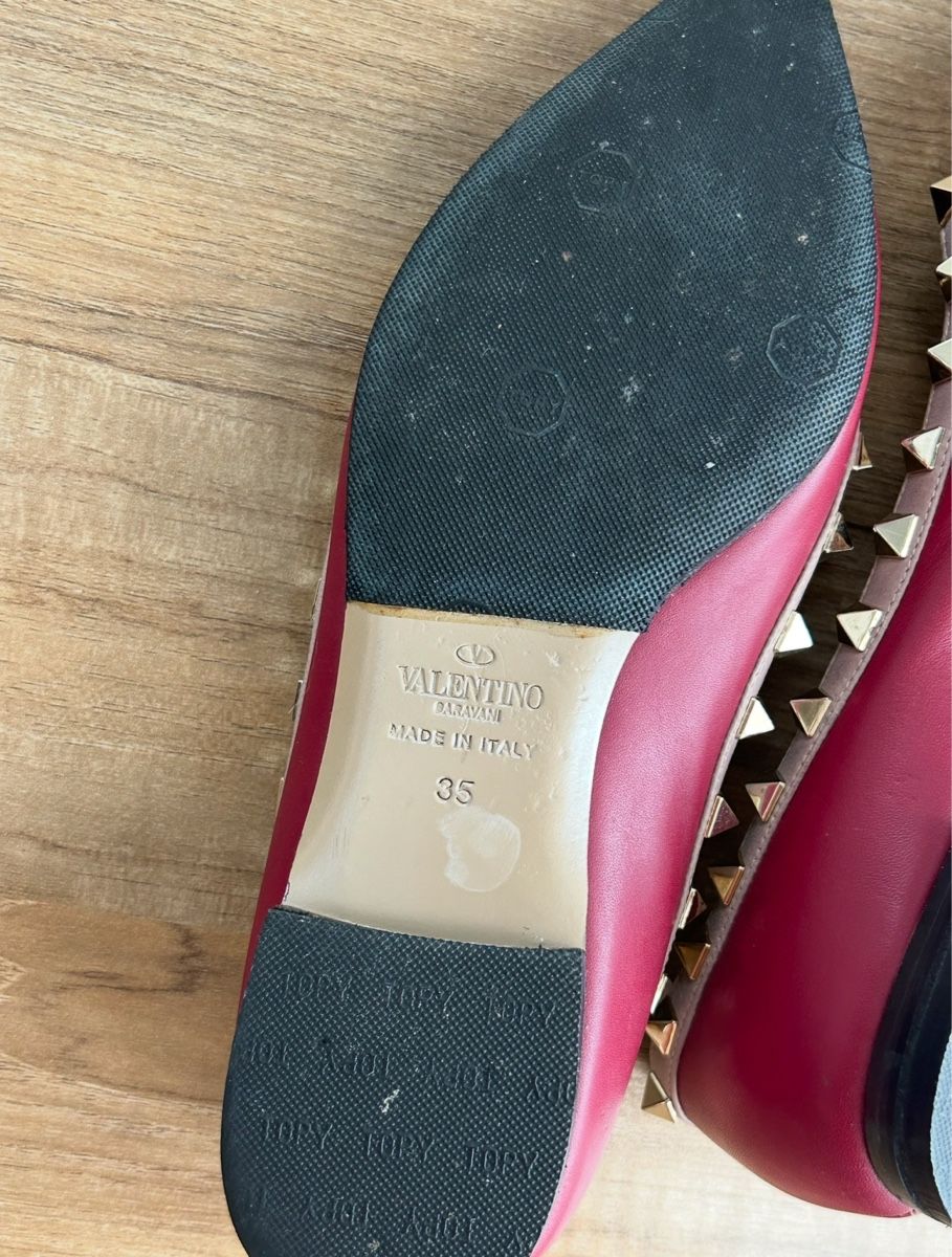 Valentino Scarpe da donna: Valentino Stud Ballerina – Usato da St.Josefen venduto da lop_lh8d 3