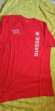 T-Shirt Rot Suisse Grösse L guter Zustand