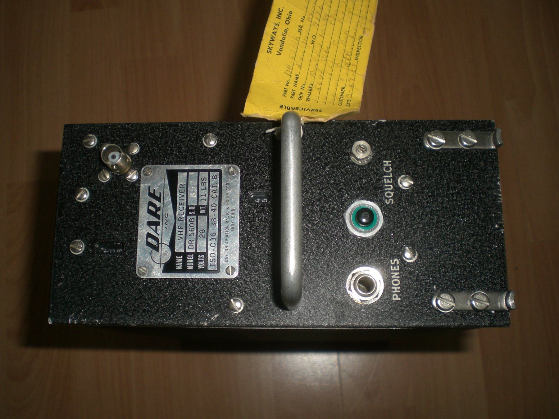 Misurare: VHF Receiver DR-560B von DARE – Difettoso da Grellingen venduto da Neuron67 3