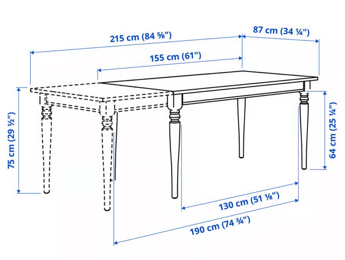 Ikea Tische: Esstisch IKEA ( Rosentorp) – Gebraucht aus Greifensee von lorena92 1