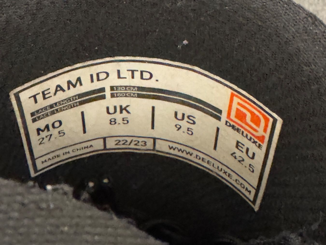 Deeluxe Scarpe da uomo: Deeluxe Team ID Snowboard Boots, Size EU 42.5 – Usato da Herrliberg venduto da ton_xgs8 3