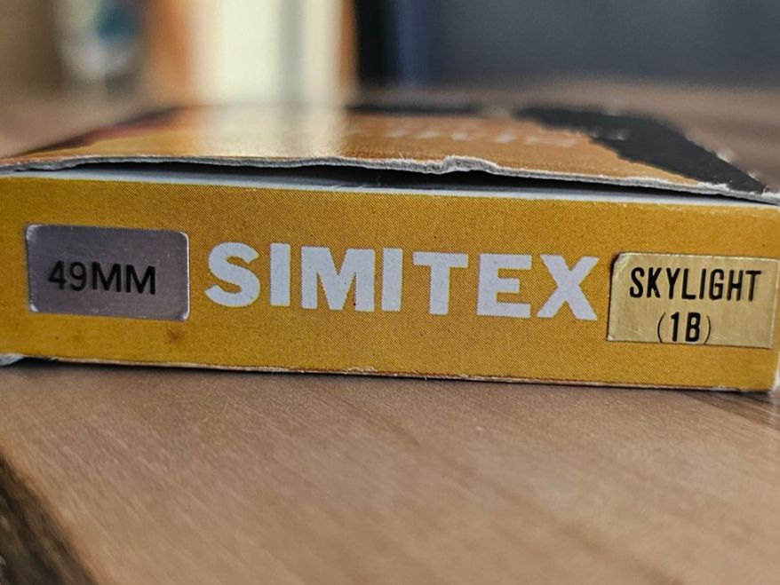 Filtri: SIMITEX FULLY COATED FILTER/ 49 mm Durchmesser – Usato da Geuensee venduto da JeMaUrPe 2