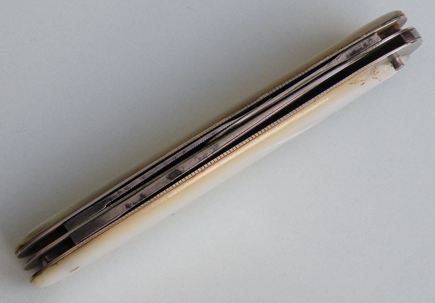 Couteaux de poche: F. SCHODER Thun Taschenmesser Sackmesser Perlmutt Perlmutter – D'occasion à Zürich par Turta 5
