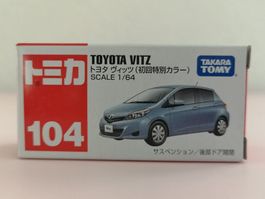 Tomica 104 Toyota Vitz Initial Color