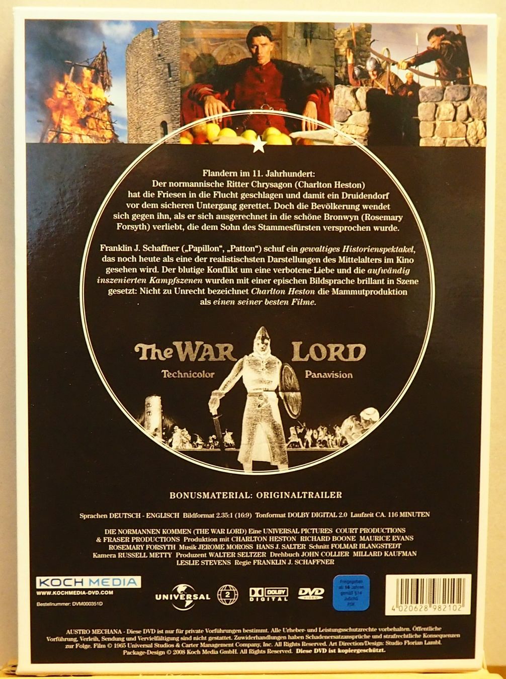 Tutti i DVDs: Die Normannen kommen / Charlton Heston – Usato da Chur venduto da dluli 1
