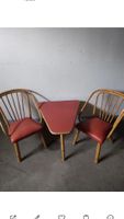 Ensemble vintage rotin