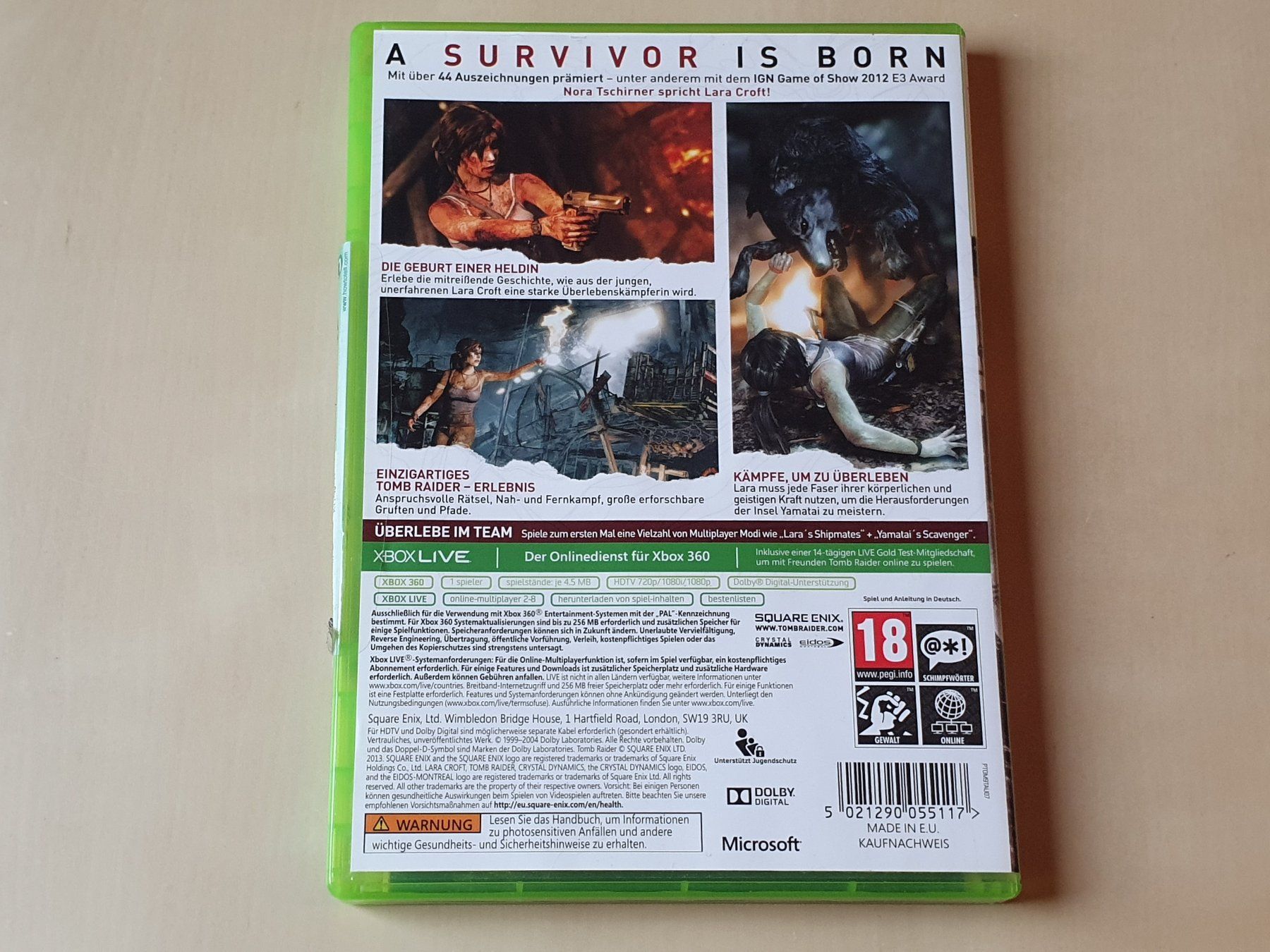 Microsoft Spiele: Tomb Raider – Gebraucht aus Stansstad von collectorsshop 1