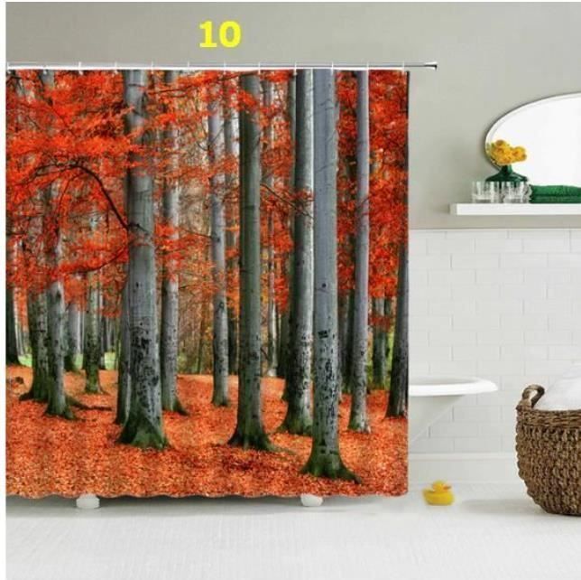 Tende: Duschvorhang Wald, Wal, Blume, Meer – Nuovo e nell'imballaggio originale da Amriswil venduto da Ravinvida 9
