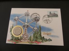 Münzbrief - 1984 - Belgique 10 Francs 1979