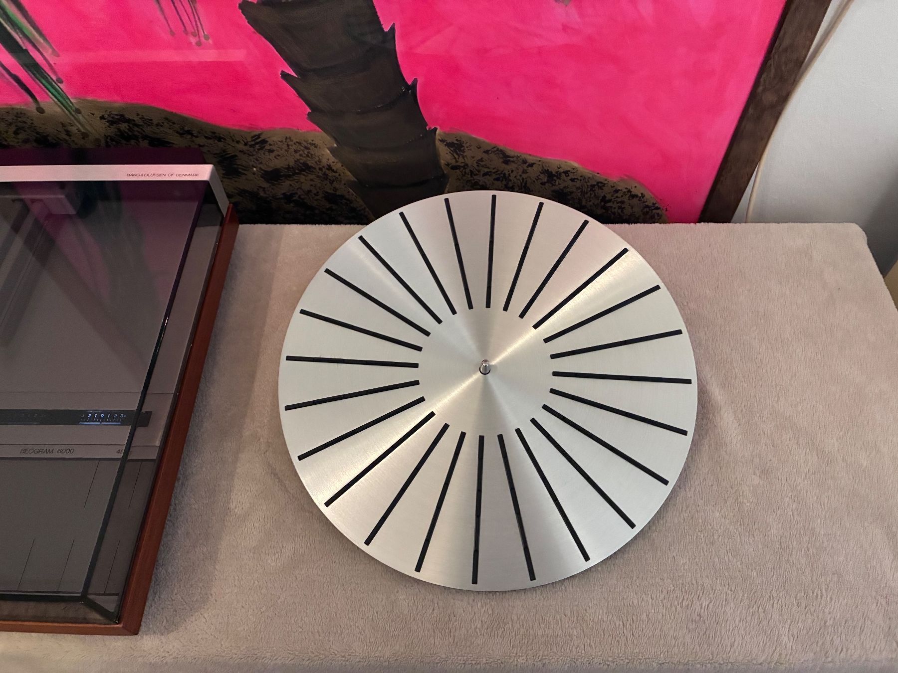 Bang & Olufsen Giradischi: Beogram 4000/4002type 5501 plate and supports . – Usato da Zürich venduto da HiFiAtelier