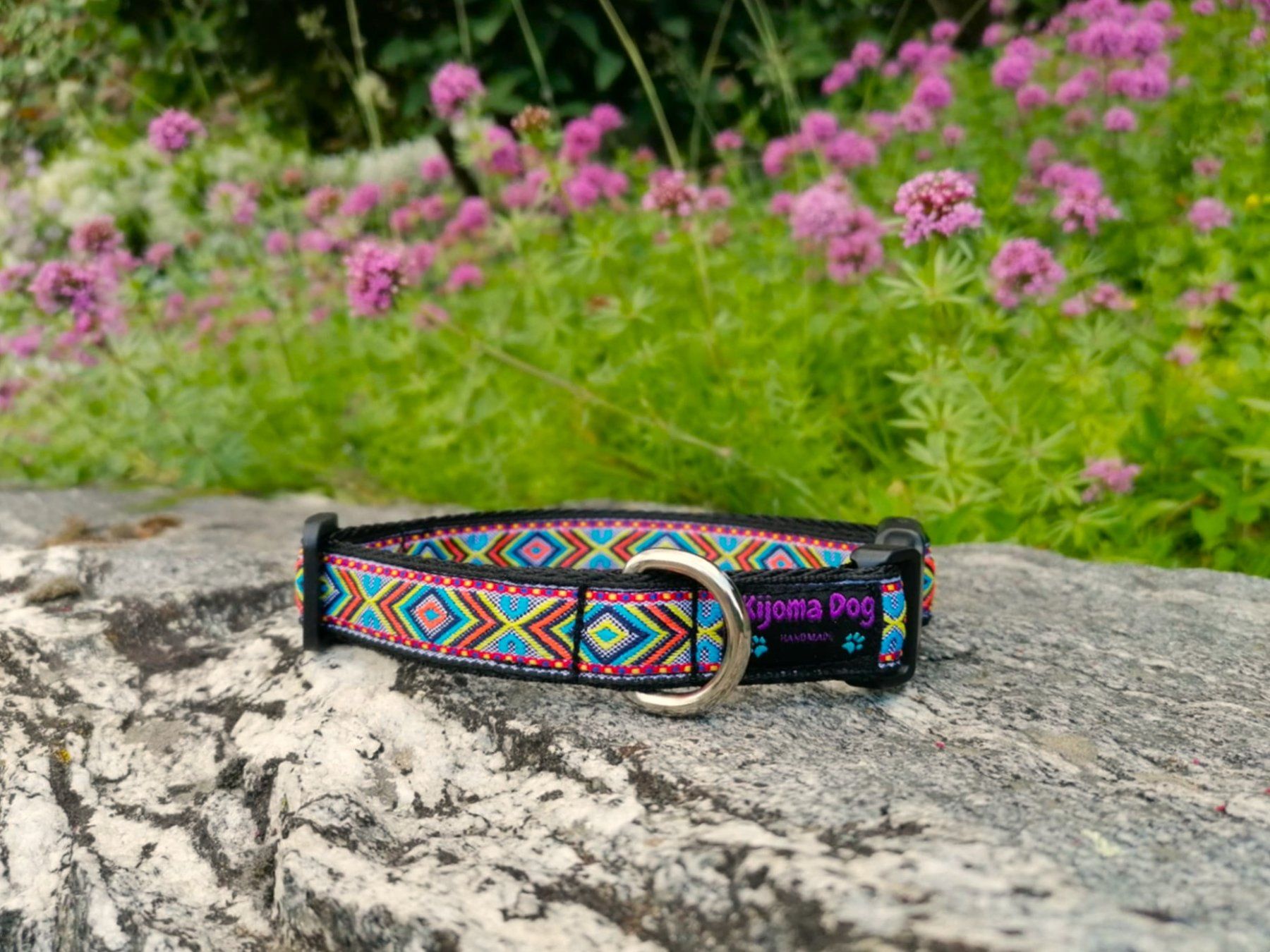 Guinzagli & Collari: Hundehalsband 2cm "Django" handgemacht – Nuovo e nell'imballaggio originale da Grenchen venduto da KijomaDog