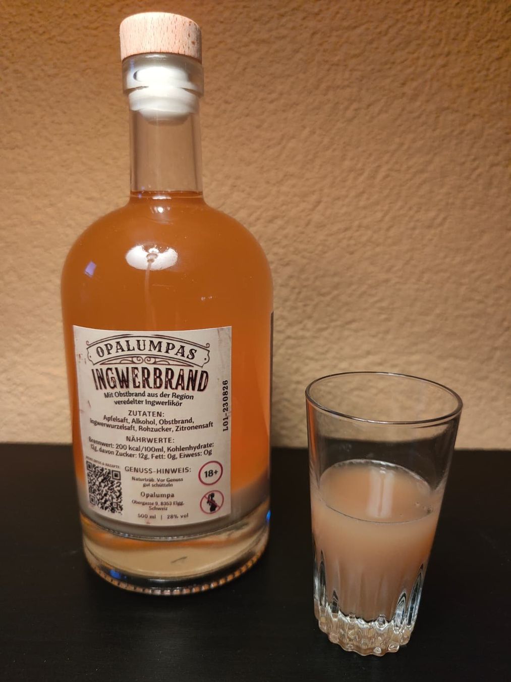Bevande alcoliche: Opalumpa`s Ingwerbrand – Nuovo e nell'imballaggio originale da elgg venduto da original04 1