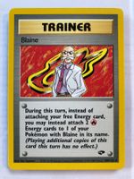 Blaine (rare) Gym Challenge - NM - ab 1.-