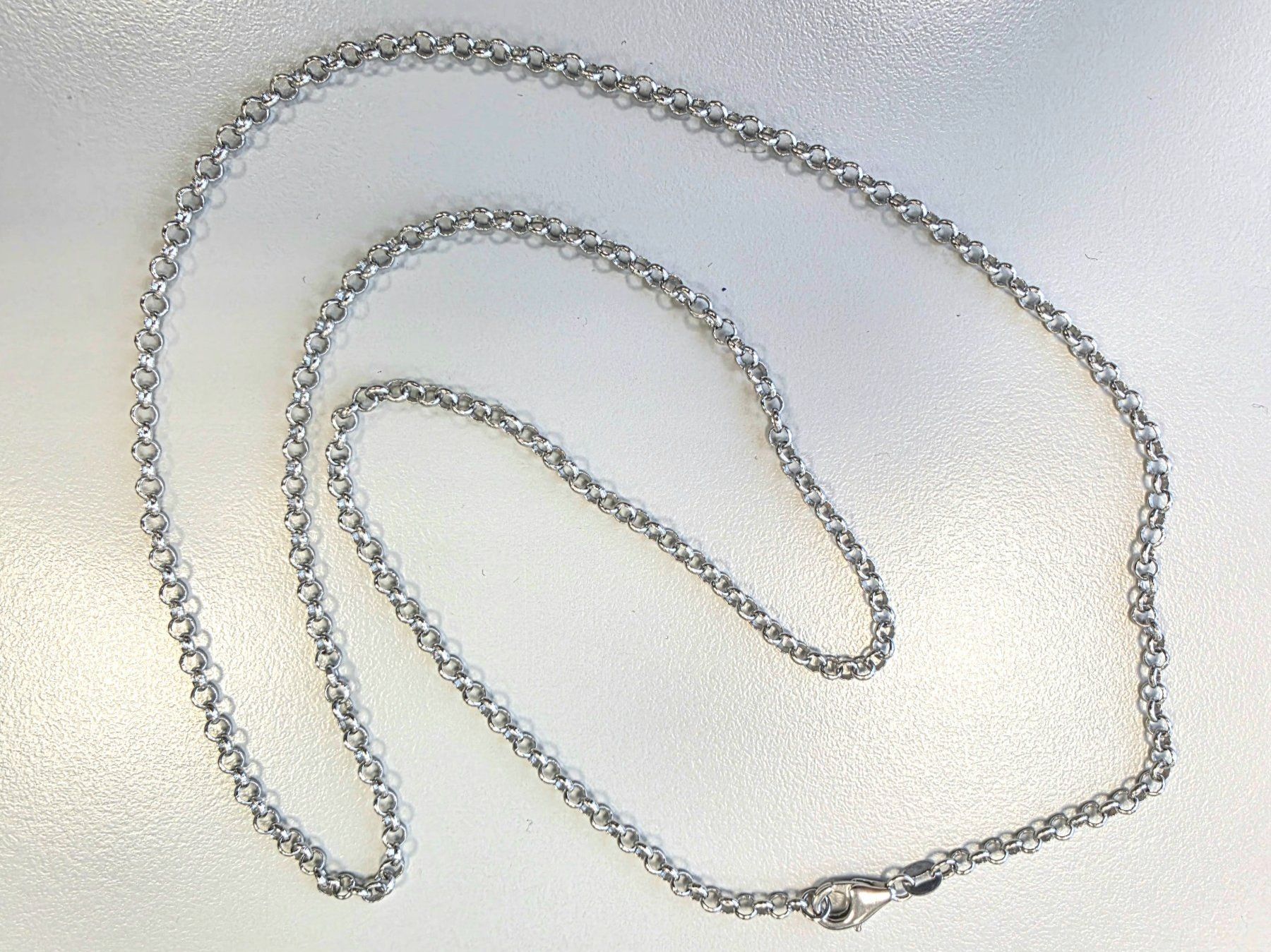 Catenine: Erbsen Halskette 45 cm Silber 925 – Nuovo (secondo la descrizione) da Madetswil venduto da triforuz