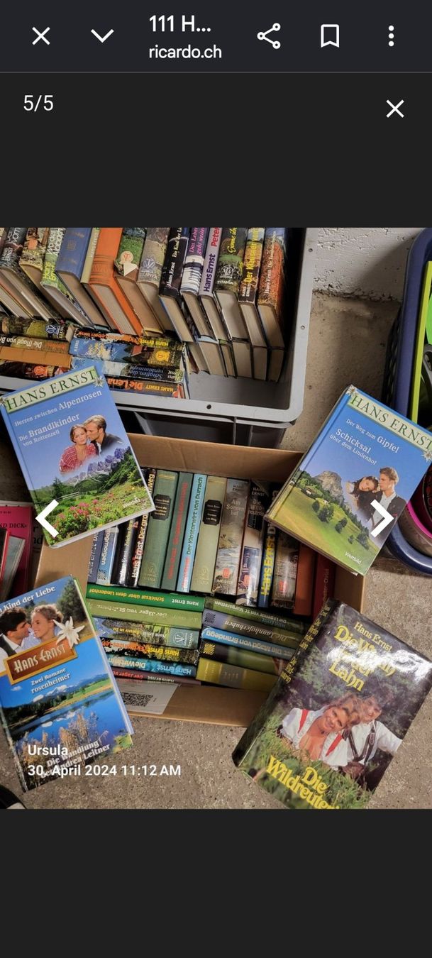 Libri: HANS ERNST BÜCHER DIVERSE – Usato da Rüti ZH venduto da poopey 1