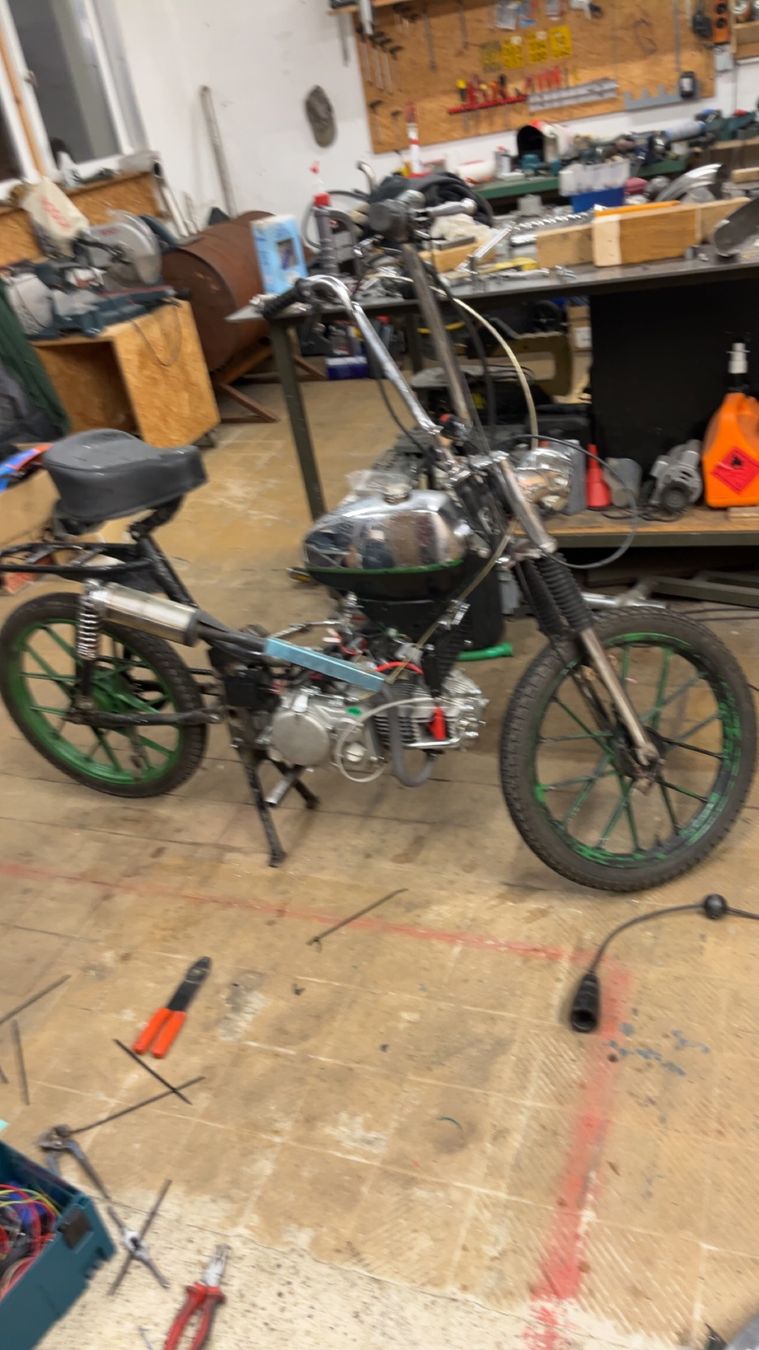 Sachs Ciclomotori: Cross Mofa Tuning Mofa Sachs 502 – Usato da Ruswil venduto da Buehrer.455 9