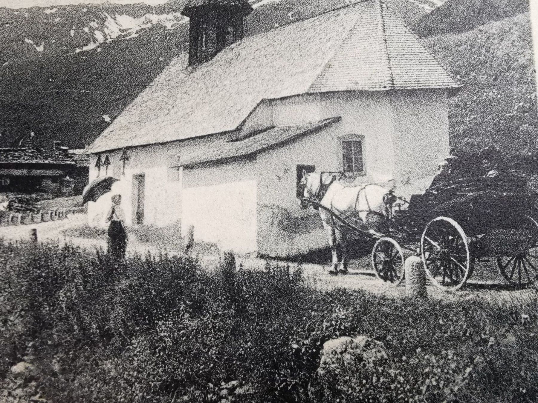 Cartes postales: Tschamutt   Kutsche  animiert  Ansichtskarte   Graubünden – D'occasion à Berneck par Ordnung2021 2