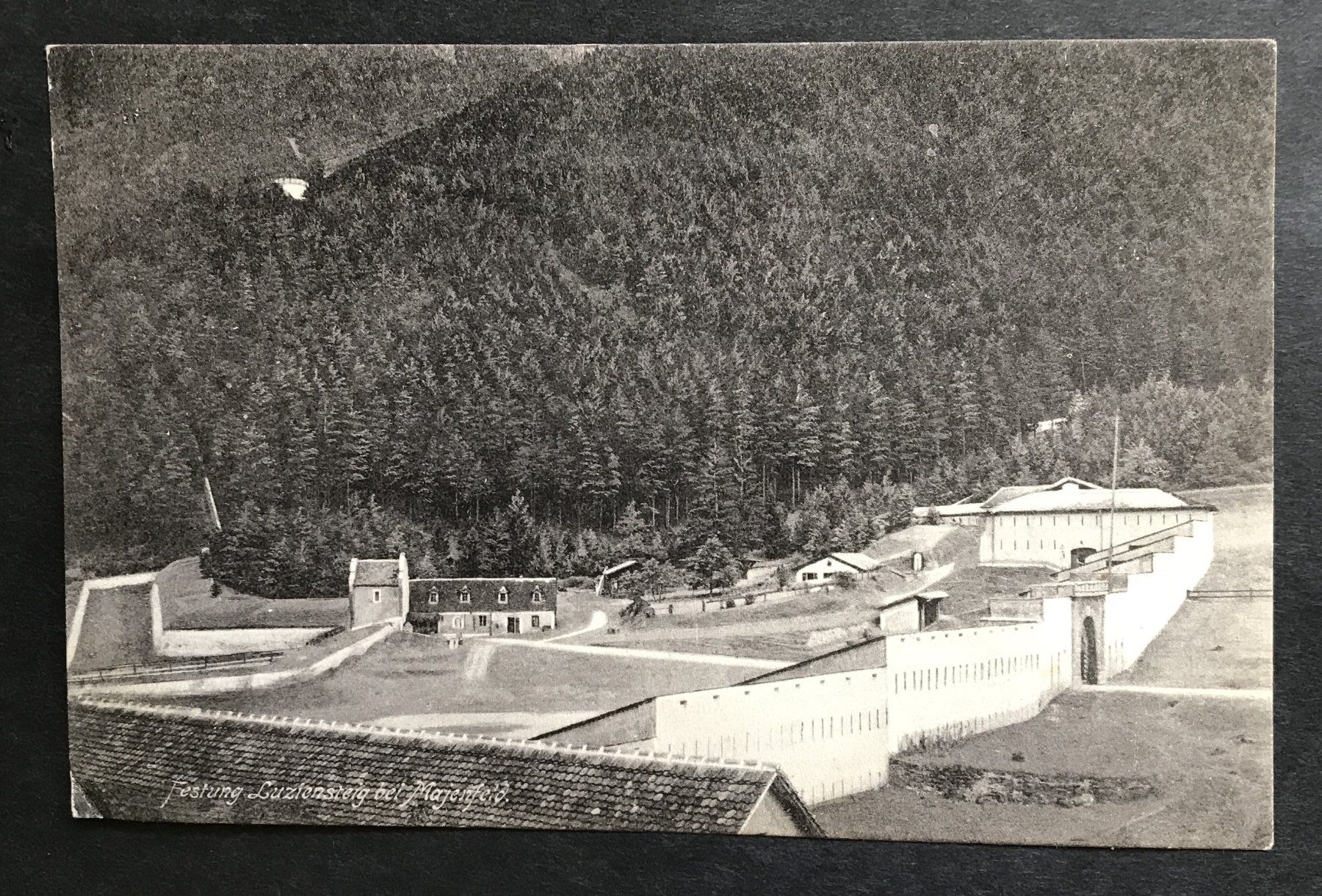 Cartoline postali: ALTE ANSICHTSKARTE FESTUNG LUZIANSTEIG – Usato da Ostermundigen venduto da wini63